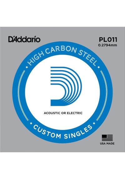 D'addario Pl011 Tek Elektro Gitar Teli 11