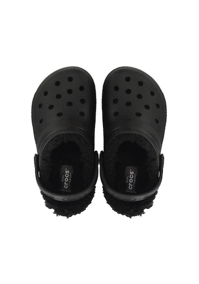 Crocs Classic Lined Clog T Çocuk Terlik - Siyah