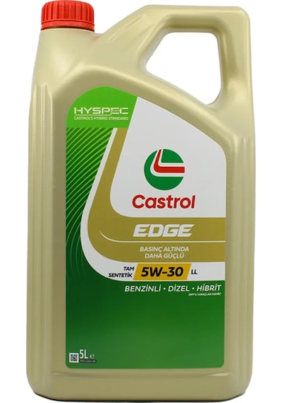 Castrol Edge 5W-30 Ll Tam Sentetik Partiküllü Motor Yağı