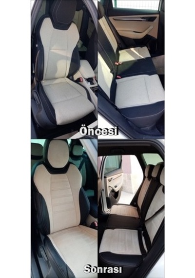 Skoda Karoq Araca Özel Oto Koltuk Kılıfı (500710614)