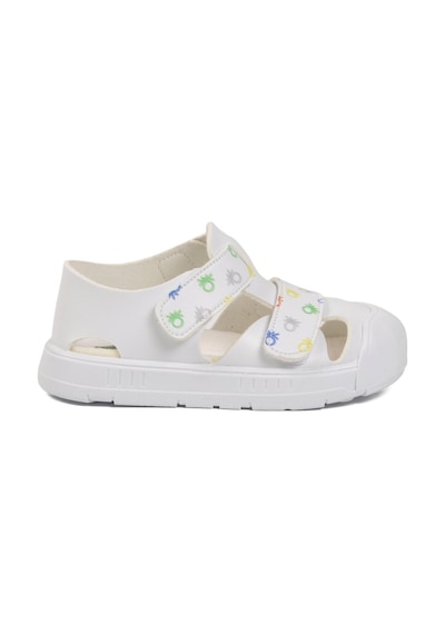 United Colors of Benetton Beyaz Cırtlı Hafif Bebek Sandalet Bn-1407 B