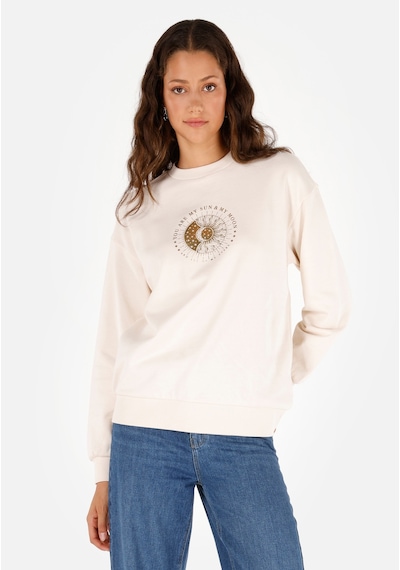 Colin's Colins Beyaz Kadın Sweatshirt Cl1070196 Q1.v2 Ofw Beyaz