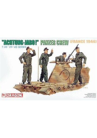 1/35 Achtung-jabo Tank Mürettebatı Fransa 1944 Asker Figür Maketi, Dragon 6191