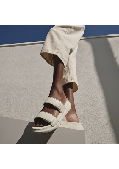 Roncato A99 Paris Beige Terlik Kadın Diğer Iw2-090 / 675/ A99 Fit Flop F-mode Go Adjustable Two-bar Slides Bej