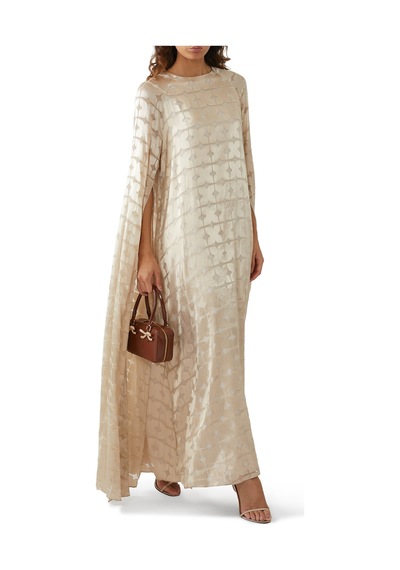Dima Ayad Cape Kaftan Elbise - Şıklık Ve Rahatlık Bir Arada Beıge