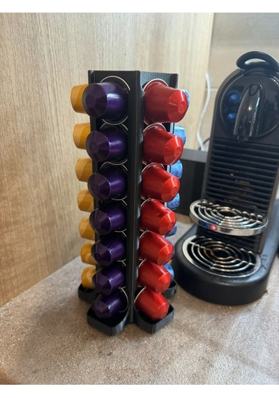 Nespresso Kule Tipi Kapsül Kahve Standı Çok Renkli