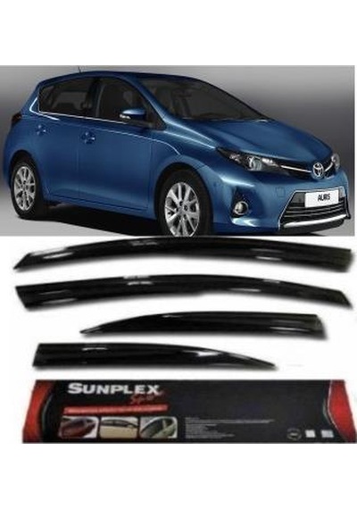Cam Rüzgarlığı Toyota Auris 2013-2017 Ön-arka Takım Sport Style Sp-s-51 Sunpleks