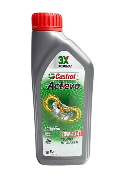 Castrol Actevo 20w-40 4t Motosiklet Yağı 1lt