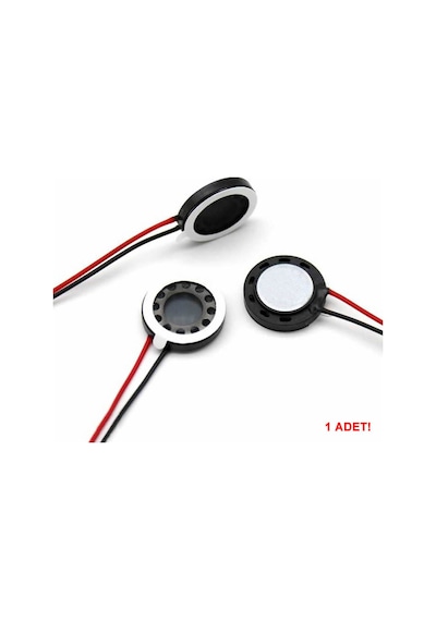 Hoparlör 1w 8ohm 18mm Yuvarlak 8cm Kablolu Mini 1.8cm Speaker Ses Müzik Amfi Ürün Müze Otomobil