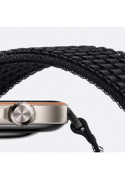 Huaweı Apple Watch Uyumlu Fıt 4 Ve Fıt 4 Pro  Dokuma Kordon Ayarlanabilir Spor Kordon