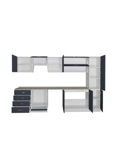 Decoraktiv Elite 325yq Ankastre Fırın Modüllü Mdf Hazır Mutfak Dolabı - Tezgah Dahil - Antrasit Decoraktiv Elite 325yq Ankastre Fırın Modüllü Mdf Hazır Mutfak Dolabı - Tezgah Dahil - Antrasit