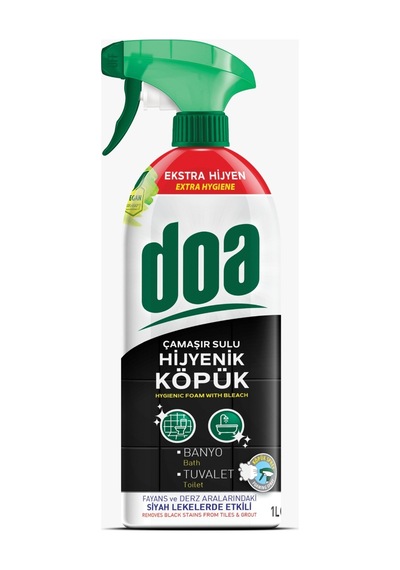 Çamaşır Sulu Hijyenik Köpük Fayans Ve Derz Temizleyici Ekstra Hijyen 1 Lt X 2 Adet - 886083884 Diğer