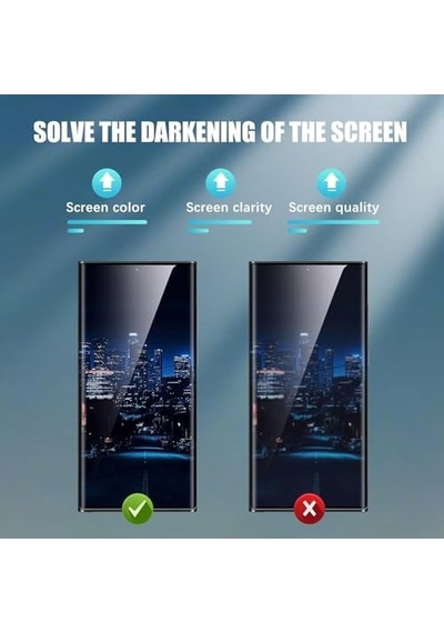Galaxy S9 Plus Privacy Hayalet Ekran Koruyucu 3 Adet - 9h Seramik Cam, Yan Görünme Engelleyici, Tam Kaplama