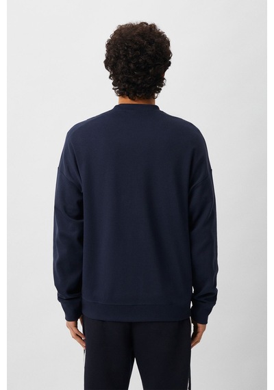 Armani Exchange Armani Bisiklet Yaka Sweat Lacivert
