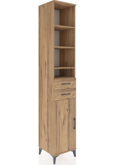 Hyperion Dolap 6 Raflı 2 Çekmeceli Tek Kapaklı 44x44x243 Çam-çam Çam Hyperion Dolap 6 Raflı 2 Çekmeceli Tek Kapaklı 44x44x243 Çam-çam Çam