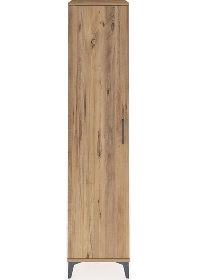 Hyperion Dolap 5 Raflı 2 Çekmeceli Tek Kapaklı 44x44x195 Aytaşı-çam Atlas Çam