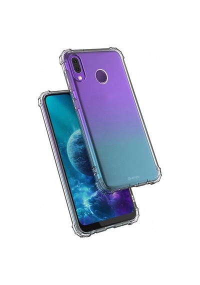 Blogy Red Mi Note 7 İle Uyumlu Crystal Fit Kılıf Crystal Clear