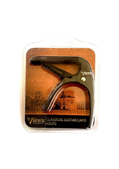 Vzcp2 Klasik Gitar Kaposu Mandal Tip Kolay Tak/çıkar - Güçlü Yay - Siyah/gri
