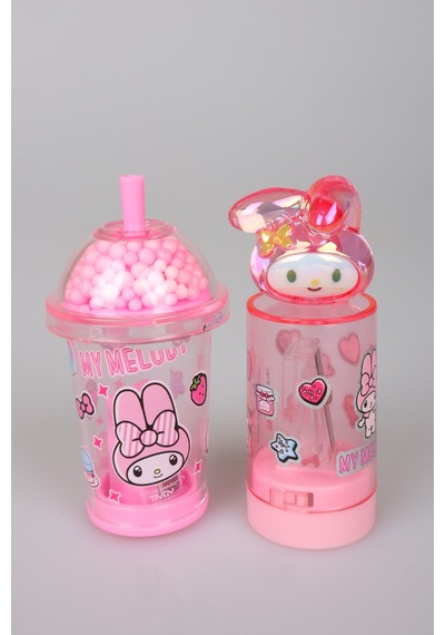 X Dekomus Lisanslı My Melody My Mug Boncuklu Ve 3d Figürlü Tek Bıçaklı Kalemtraş Seti