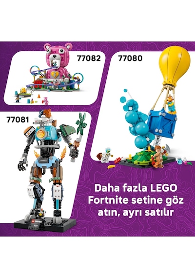 LEGO® Fortnite® Domates Kafa 77079 - 10 Yaş ve Üzeri Çocuklar için Detaylı Figür İçeren Yaratıcı Oyuncak Yapım Seti (210 Parça)