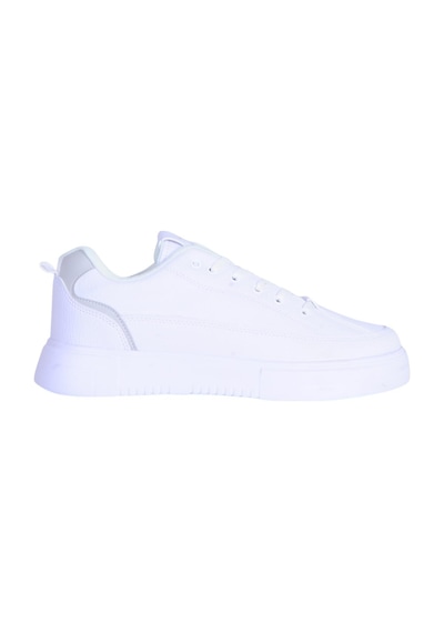 Luttoon Prt-4302 Beyaz Cilt Erkek Sneaker Ayakkabı Beyaz