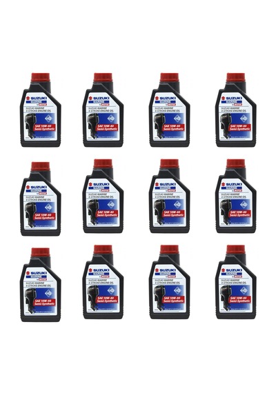 Motul Suzuki Marine 4T 10W-40 Motor Yağı 1 L 12 Adet