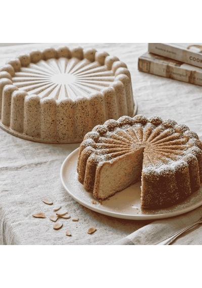 Incı Dokum Tart Kalıbı 26 Cm Gri