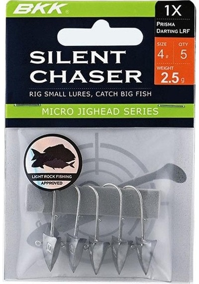 Bkk Silent Chaser-prisma Darting Lrf Jighead No 6-1.4g