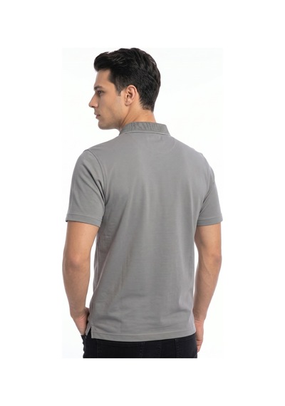 Raymons Erkek Polo Yaka Kısa Kollu Tişört Regular Kalıp T6270 Bgl-st05553 Gri