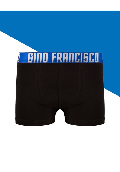 Gino Francisco Erkek Boxer 3'lü Paket Pamuklu Esnek Rahat Kesim Ignite Collection Premium Kutulu Set Kırmızı - Gri - Mavi
