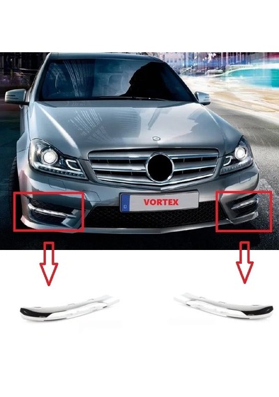 Mercedes - Sis Far Kapak Nikelajı Sağ Amg W204 2011-