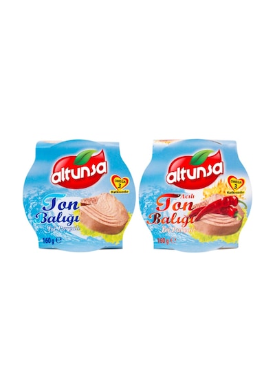 Altunsa Ton Balığı Acı ve Tatlı İkili Set 2 x 160 G