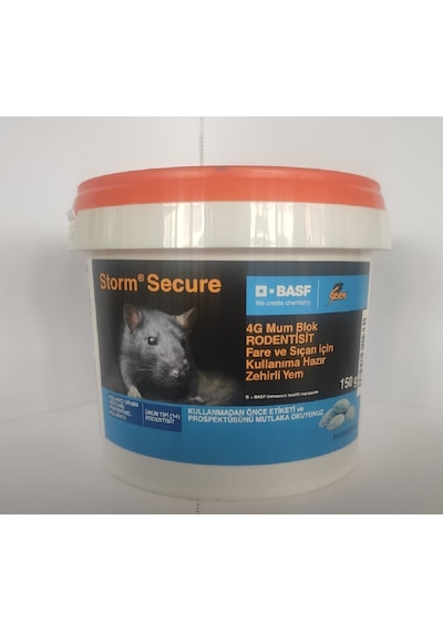 Firba Basf Storm Secure Fare Ve Sıçan İçin Hazı Zehirli Yem 150 g