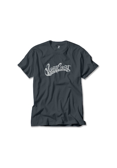 West Coast Customs Text Füme Tişört Füme