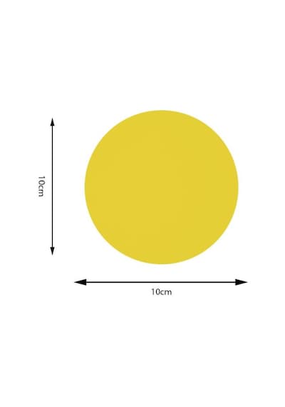 Kamei Şekilli Delgeç Daire 10 Cm Km8840