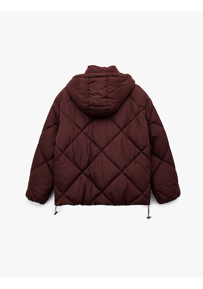 Koton Polar Cep Detaylı Uzun Kollu Fermuarlı Su İtici Kapşonlu Kapitone Mont Bordo 6wak20011ew Bordo Koton Polar Cep Detaylı Uzun Kollu Fermuarlı Su İtici Kapşonlu Kapitone Mont Bordo 6wak20011ew Bordo