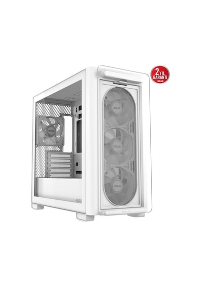 Asus A23 Plus 4-rgb Fanlı Gamıng Mıd-tower Pc Kasası Beyaz