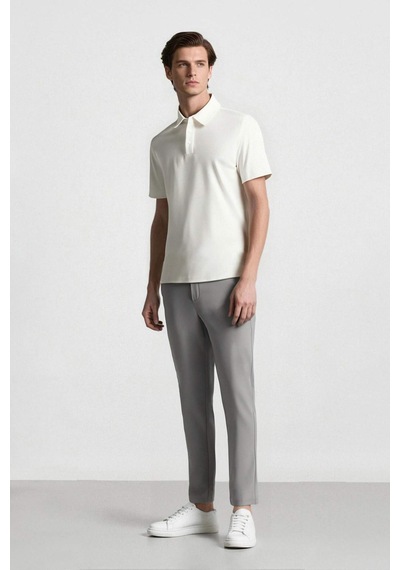 DeFactoFit Slim Fit Dar Kesim Standart Paça Esnek Multifonksiyonel Dokuma Sporcu Pantolon D9247AX25SPGR454