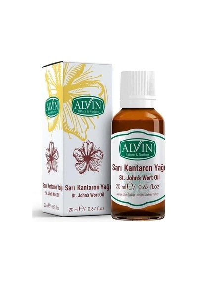 Alvin Sarı Kantaron Yağı St. John&apos S Wort Oil, 20 Ml