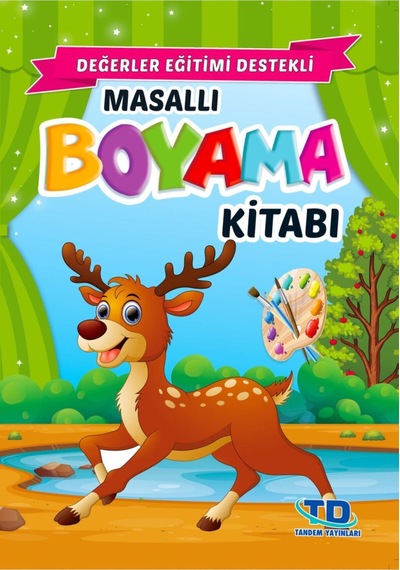 Masallı Boyama Kitabı