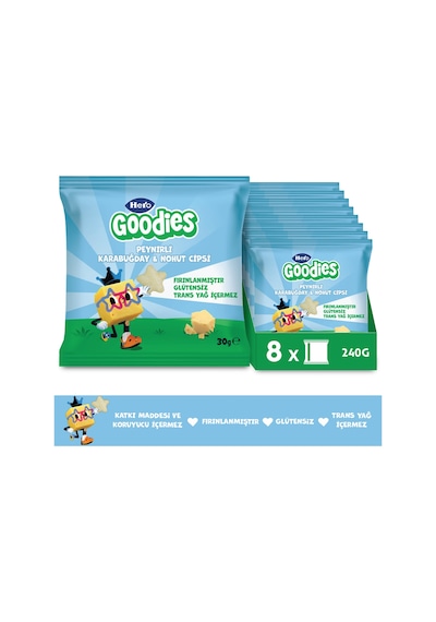 Hero Goodies Peynirli Cips 8 x 30 G