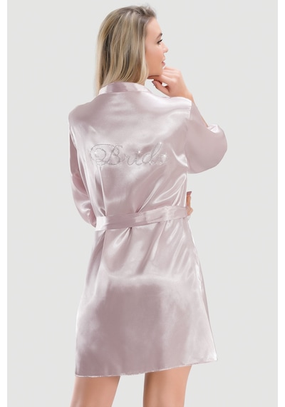 Nbb Kadın Pudra Bride Sabahlık 001