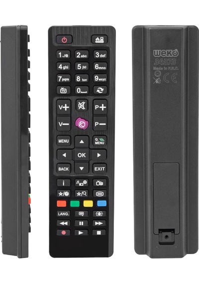 Vestel Uyumlu -seg-regal Rc4849 Rm-l260 Lcd Mini Mor Tuşlu Lcd-led Tv Kumanda 4172