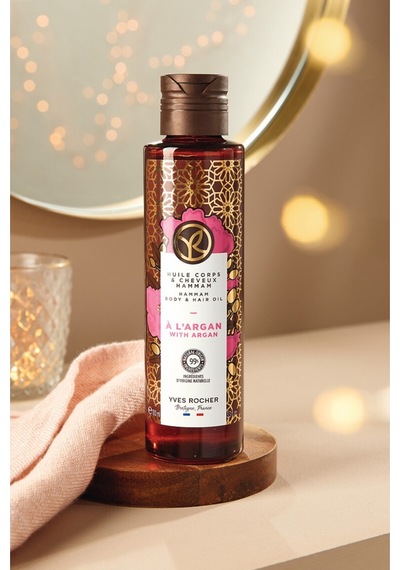 Yves Rocher Oryantal Argan Yağlı Saç ve Vücut Yağı 100 ML