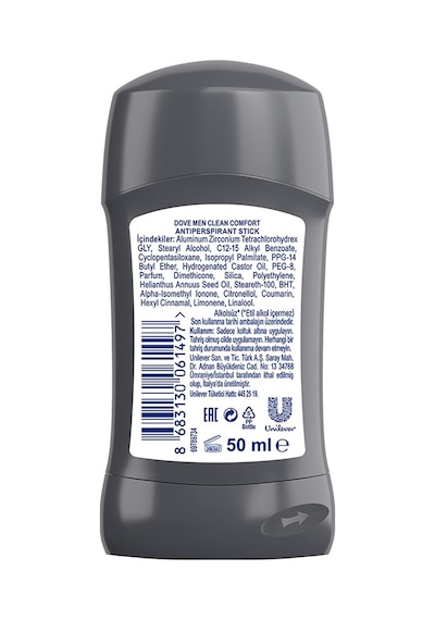 Dove Men Clean Comfort Erkek Stick Deodorant 2 x 50 ML