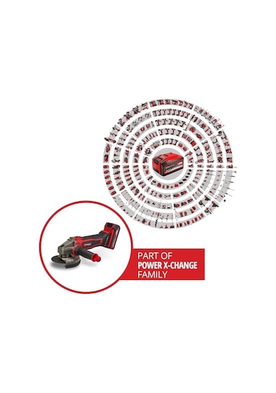Akülü Avuç Taşlama Te-ag 18/125-2 Li 1 X 4.0 Ah Power X-change 18 V, 125 Mm Ø Disk, 33 Mm Kesme Derinliği, Yumu
