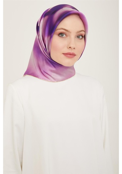 Armine Sura İpek Eşarp 24ya9124 35 - Desenli