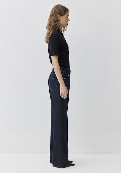 Mavi - Ashlie Mavi Edition Tencel Liyosel Karışımlı Derin Mavi Jean Pantolon 1012714-91275 Koyu Mavi