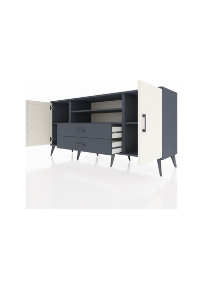 Hyperion Konsol 4 Raflı 2 Çekmeceli 2 Kapaklı 176x44x83 Antrasit-aytaşı/antrasit Aytaşı/antrasit Hyperion Konsol 4 Raflı 2 Çekmeceli 2 Kapaklı 176x44x83 Antrasit-aytaşı/antrasit Aytaşı/antrasit