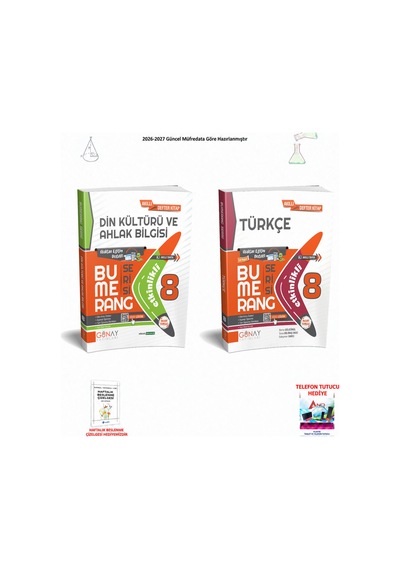 Günay 8. Sınıf Lgs Tüm Dersler 143 Hediyeli 2 Kitap Seti